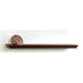 Wide Kingston Bracketless Shelf in Mahogany