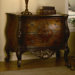 Hand Painted Antique Chest in Brown