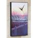 Florida Sea Wheat Sunset Wall Clock