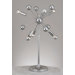 Supernova Six Light Table Lamp in Chrome