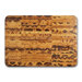 Rectangular Chopping Block with Hand Grip and Bowl Cut-Out