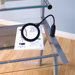 Futura LED Magnifying Flex Lamp in Black