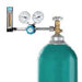 - 10 PSI Delivery 2 Stage Brass High-Purity Flowmeter Regulator With 3000 PSI Maximum Rated Inlet Pressure, CGA-580 (Must Specify Flowmeter At Time Of Order)