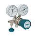 - 100 PSI Delivery Analytical Single Stage High-Purity Brass Pressure Regulator With 3000 PSI Maximum Rated Inlet Pressure, CGA-296