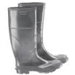 Size 6 Ecomony 16" Plain Toe Kneeboots With Cleated Sole