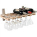 5 Bottle Wall Mounted Wine Rack
