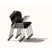 Caper Stacking Chair With Arms