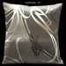 Precious Metals Bronze 18" Square Satin Pillow