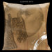 Zen Earth Tone 18" Square Satin Pillow