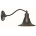 Dark Sky One Light Small Post Lantern in Antique Copper