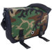 Camoflage Woodland Camo Messenger Bag