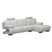 Charlotte Right Leather Sectional