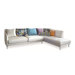 Allison Right Fabric Sectional