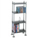 100 CD or 51 DVD 4-Tier Adjustable Multimedia Storage Rack