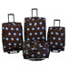 Grande Dots 4 Piece Luggage Set