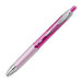 Signo 207 Pink Ribbon Needle Point Roller Ball Pen, Black Ink, Bold,