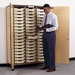 72" H Storage Cabinet with Optional Trays
