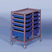 Double Column Mobile Storage Cart