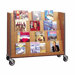 Book and Magazine Display Book Truck