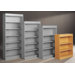 Library 44" H Three Shelf Single Sided Bookcase