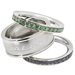 NASCAR Logo Crystal Stacked Ring Set