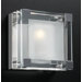 Corteo  Wall Sconce in Polished Chrome