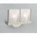 Bilbao  Wall Sconce in Satin Nickel