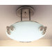 Aroma 1 Light Semi Flush Mount