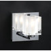 Glacier  Wall Sconce in Polished Chrome