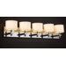 Concerto Five Light Vanity Light  in Polished Chrome