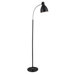 Task Floor Lamp in Chrome / Black