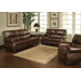 Houston Italian Leather Sofa, Loveseat and Armchair Set