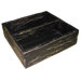 Deep Wooden Tray in Black