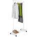 Portable Garment Rack in White