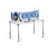 Commercial Wire Table in Chrome