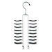 Non Slip Tie/Belt Organizer in Chrome/Black (2 Pack)