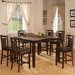 Hazelwood Home 7 Piece Counter Height Dining Set