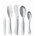 Kids World 5 Piece Children's Flatware Set with Animals Design