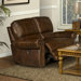 Motion Thor Leather Reclining Loveseat
