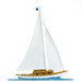 30" Sailboat Weathervane