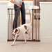 Extra Tall Deluxe Easy Close Metal Gate with 2 Extensions