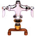 Deck Mount Centerset Faucet with Swivel Gooseneck Spout