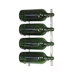 Big Platinum Series 4 Bottle Wall Mounted Wine Rack