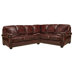 Mackenzie Leather Sectional B