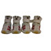 Mesh Spring Dog Shoes - Wider Fit in White and Red