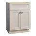 Cape Cod Series 24" x 21" Maple Bathroom Vanity in White Finish