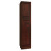 Vintage Series 84" x 24" x 18" Maple Tall Linen Cabinet in Burgundy Finish
