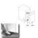 Foot Pedal Door Opener For Pull-Out Door