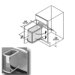Bottom Mounted Uno Waste Bin