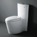 Monterey Contemporary Elongated One Piece Toilet with Dual Flush in White